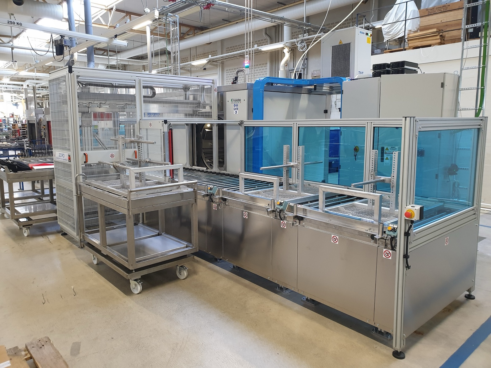 2CRD-Anlage mit Bedienpanel — Novatec