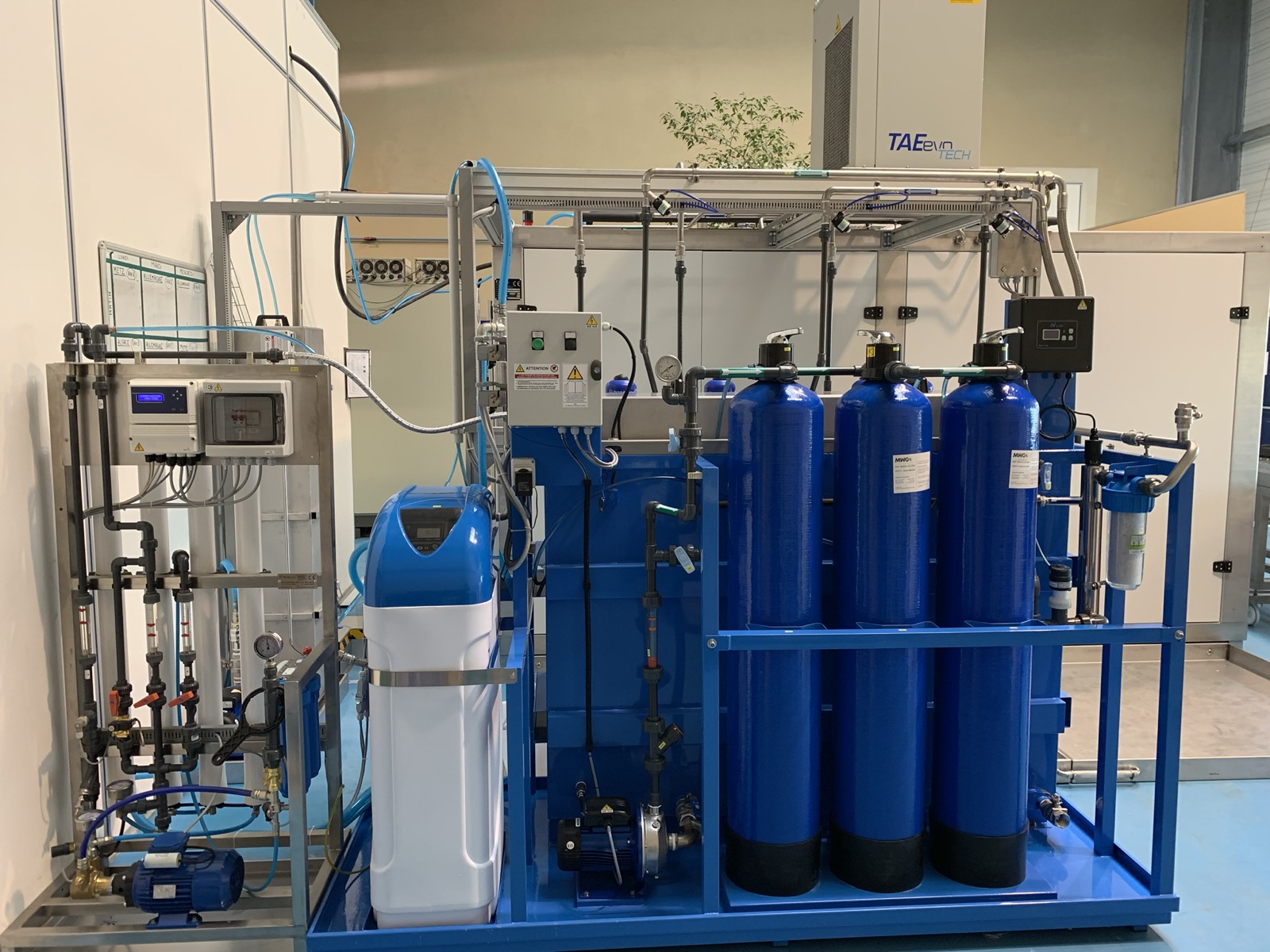 Wasseraufbereitung und VE-Kreislaufanlage — Novatec