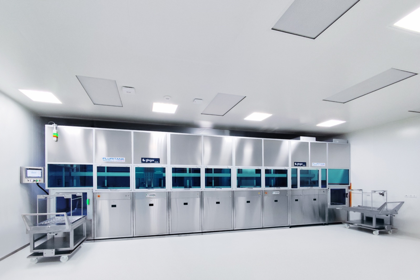 Mehrkammer-Ultraschallreinigungsanlage PLURITANK