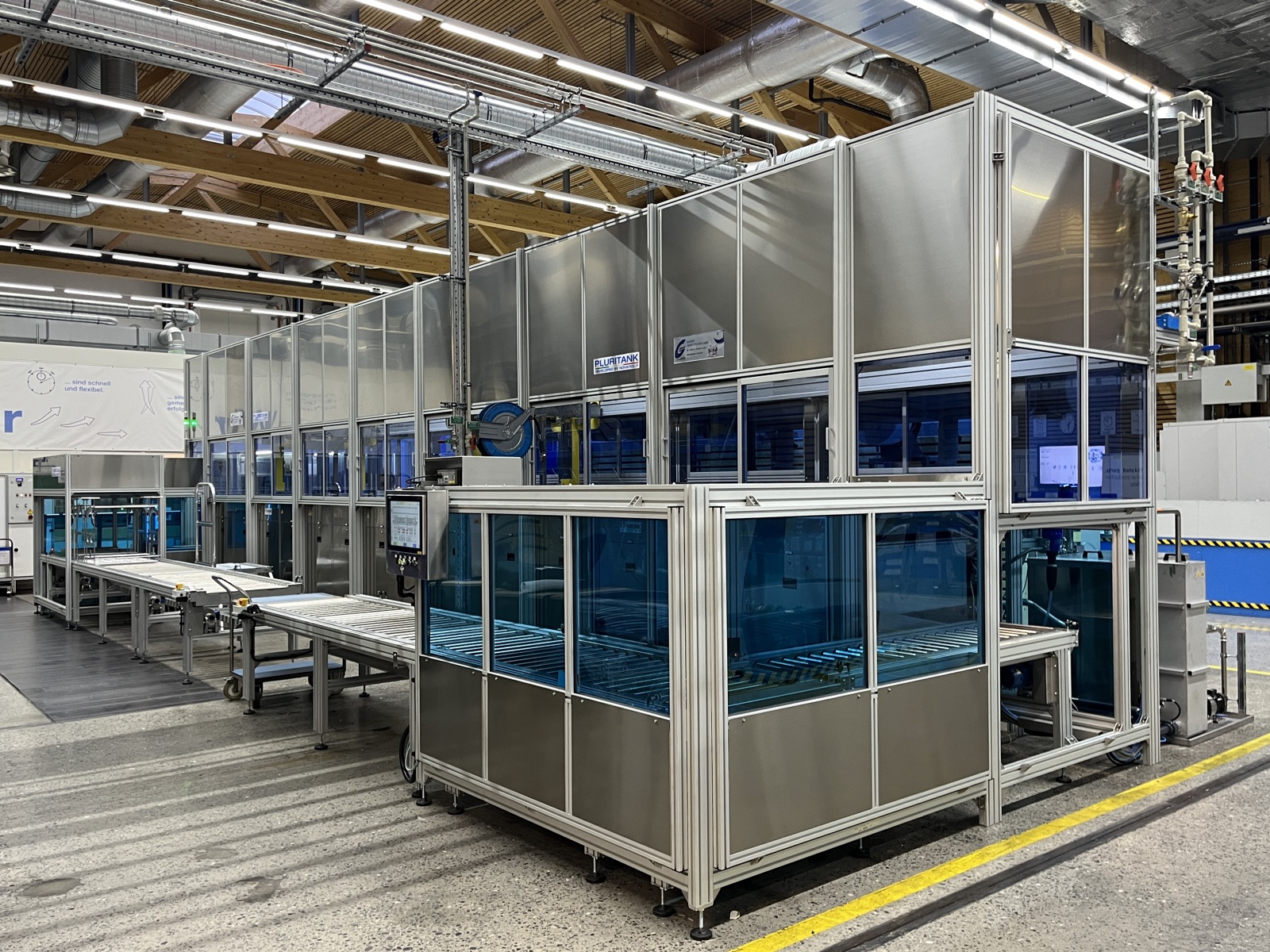 PLURITANK Mehrkammer im Aufbau bei Novatec Padova